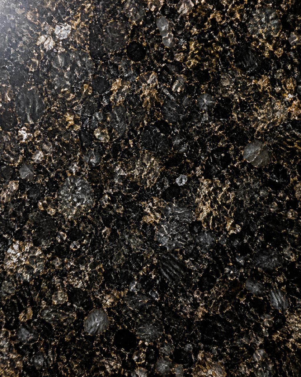 Granite countertop surface